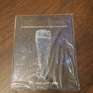 Beer Constilation Black and White Graphic Sign